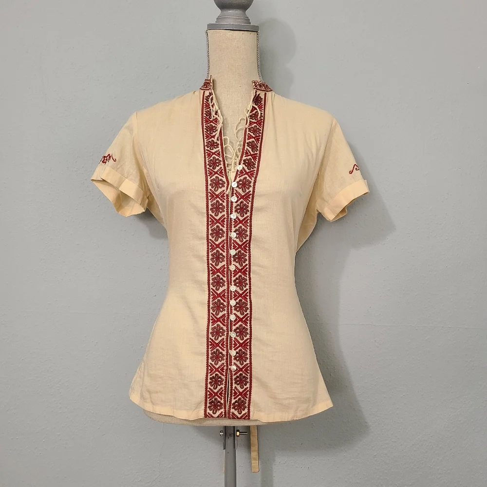 Lucky‎ Brand Boho Top Size Medium NWOT